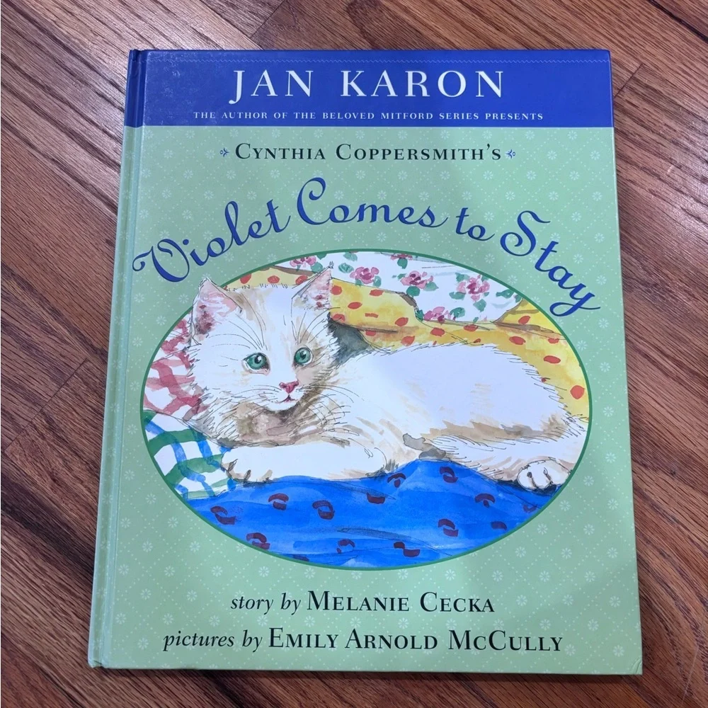 Violet Comes to Stay by Jan Karon - Green Cover Hardback Book